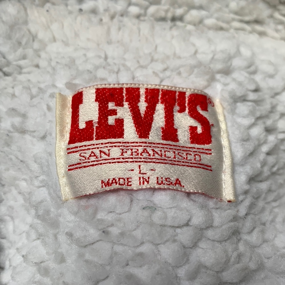 Vintage Levi’s Sherpa Jacket (Made in USA)